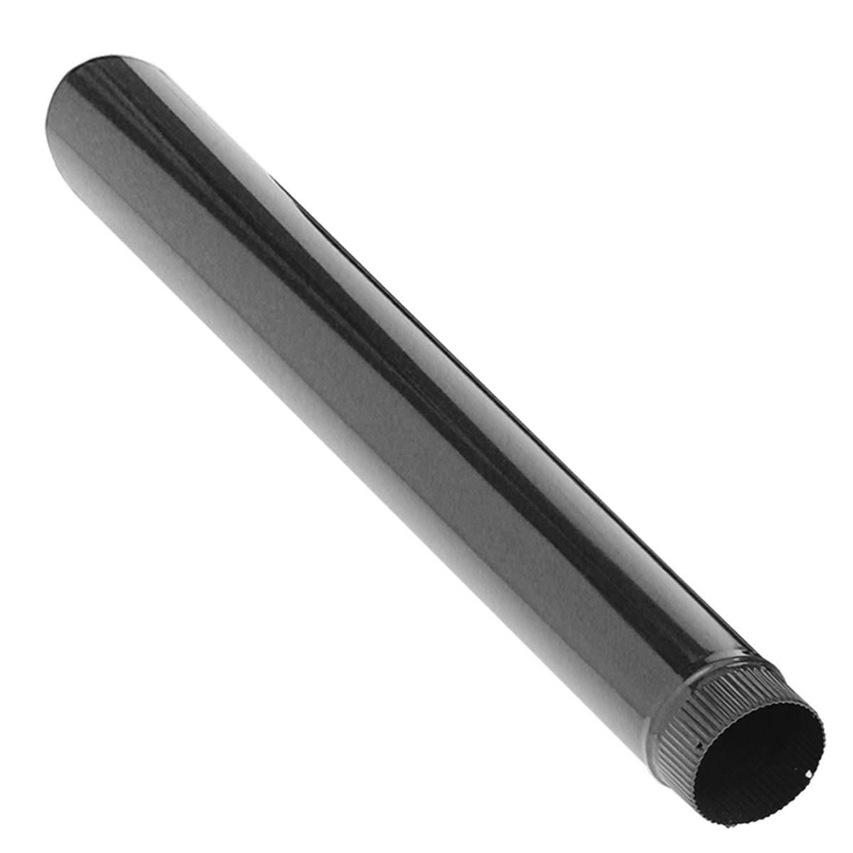 Imagen 0 de Tubo Calefacción 1 m Ø 180 mm Negro