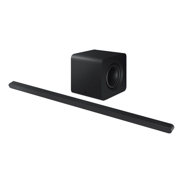 Imagen 0 de Barra de sonido UltraSlim Samsung 2024 HW-S800D, 3.1.2, Dolby Atmos, DTS: X, 330W, Subwoofer inalámbrico SLIM, Wi-Fi, Compat (Reacondicionado Grado D)