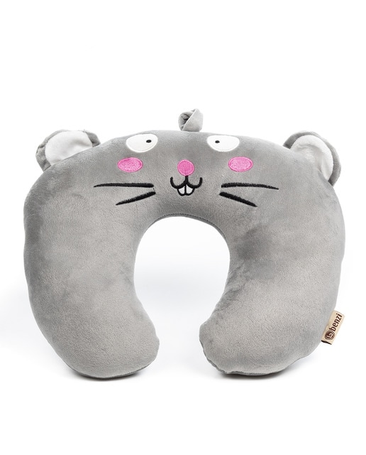 Imagen 0 de Almohada de viaje cojín cervical infantil extra suave ratoncito