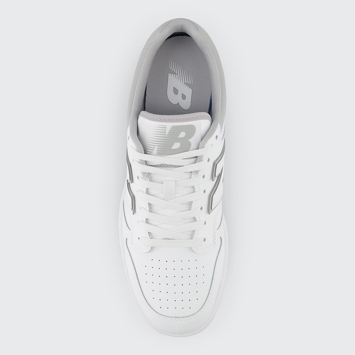 Sapatilhas Casual de Homem BB480 Branco / Cinzento-2