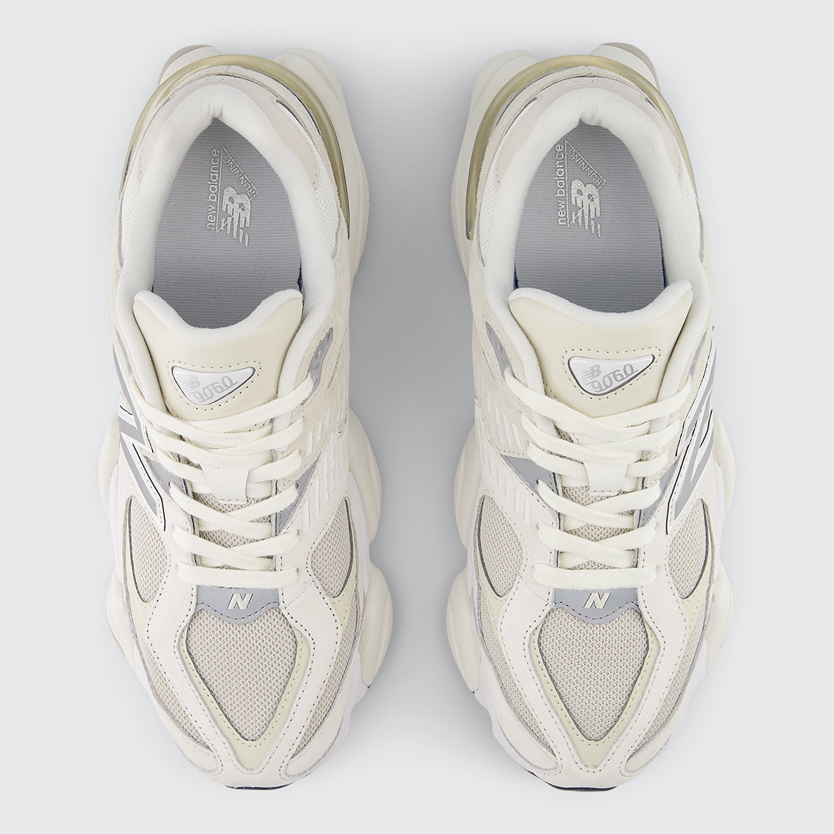 Sapatilhas Casual de Mulher 960 Branco/Bege-3