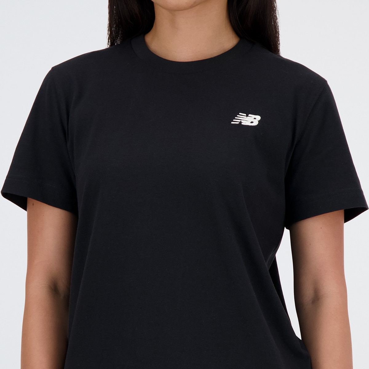 T-shirt de Mulher Sport Essentials Jersey Preto-3