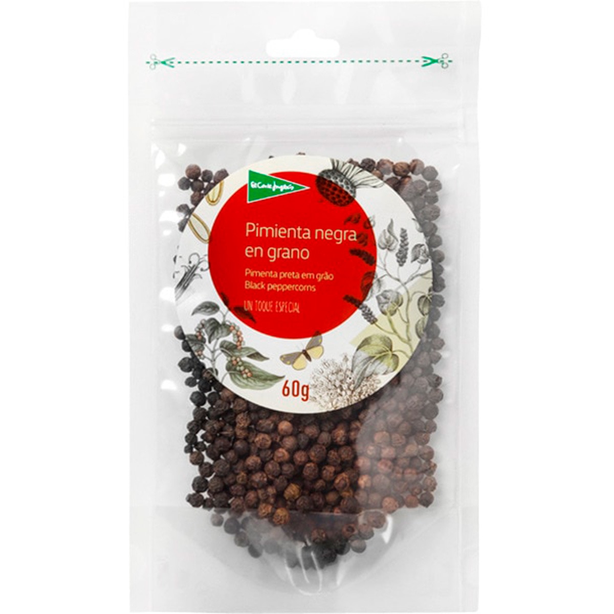 Pimenta Preta em Grão bolsa 60 g