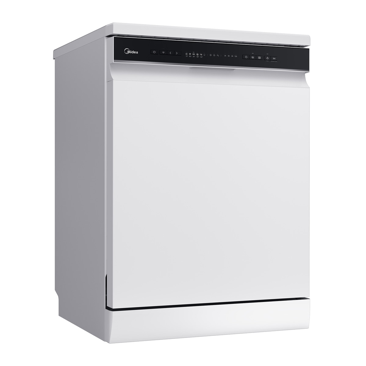 Lavavajillas Midea 14 servicios, Media bandeja para cubiertos, 60 cm - MDWPF1433CW-W-EU Blanco-1