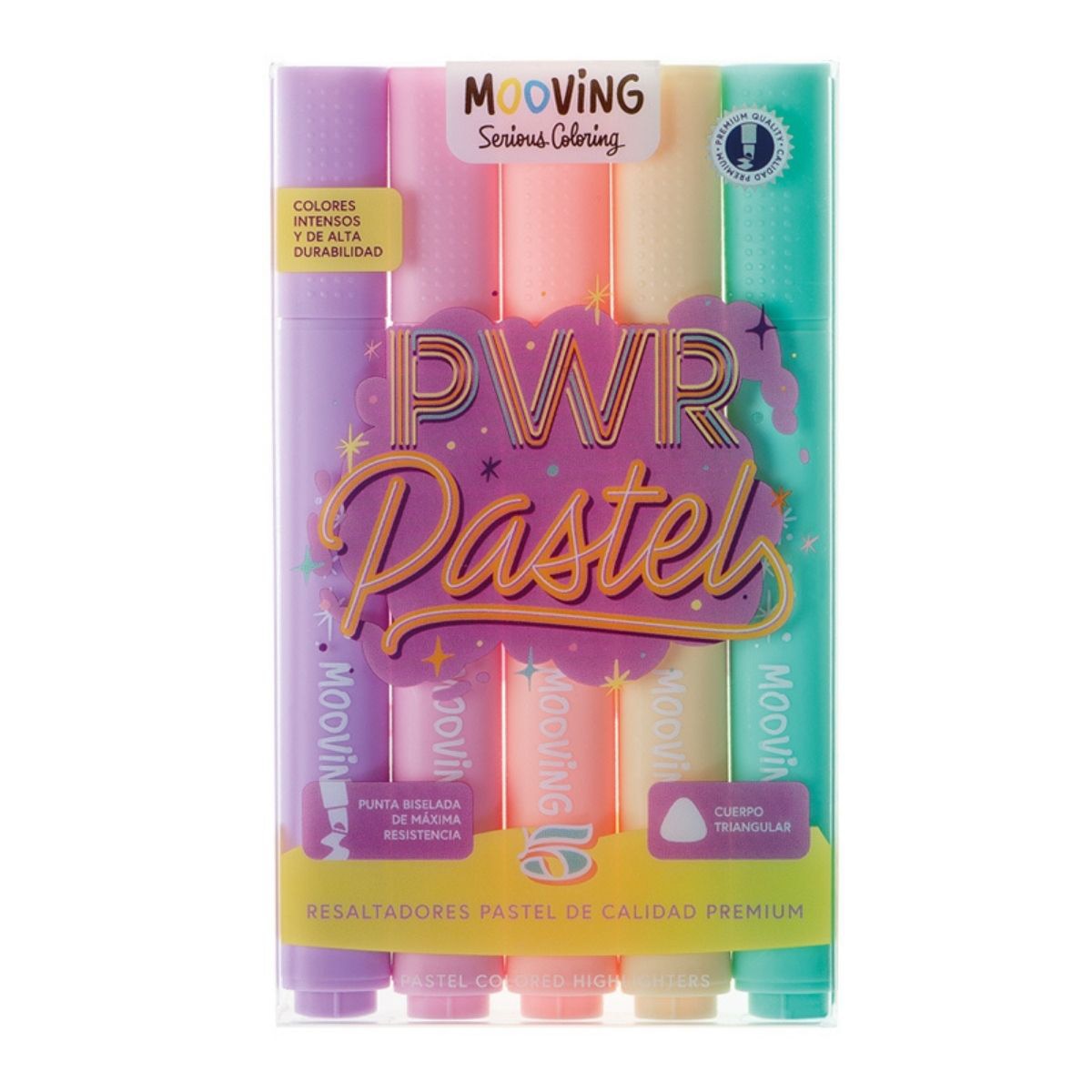 Imagen 0 de 5 resaltadores pastel Mooving