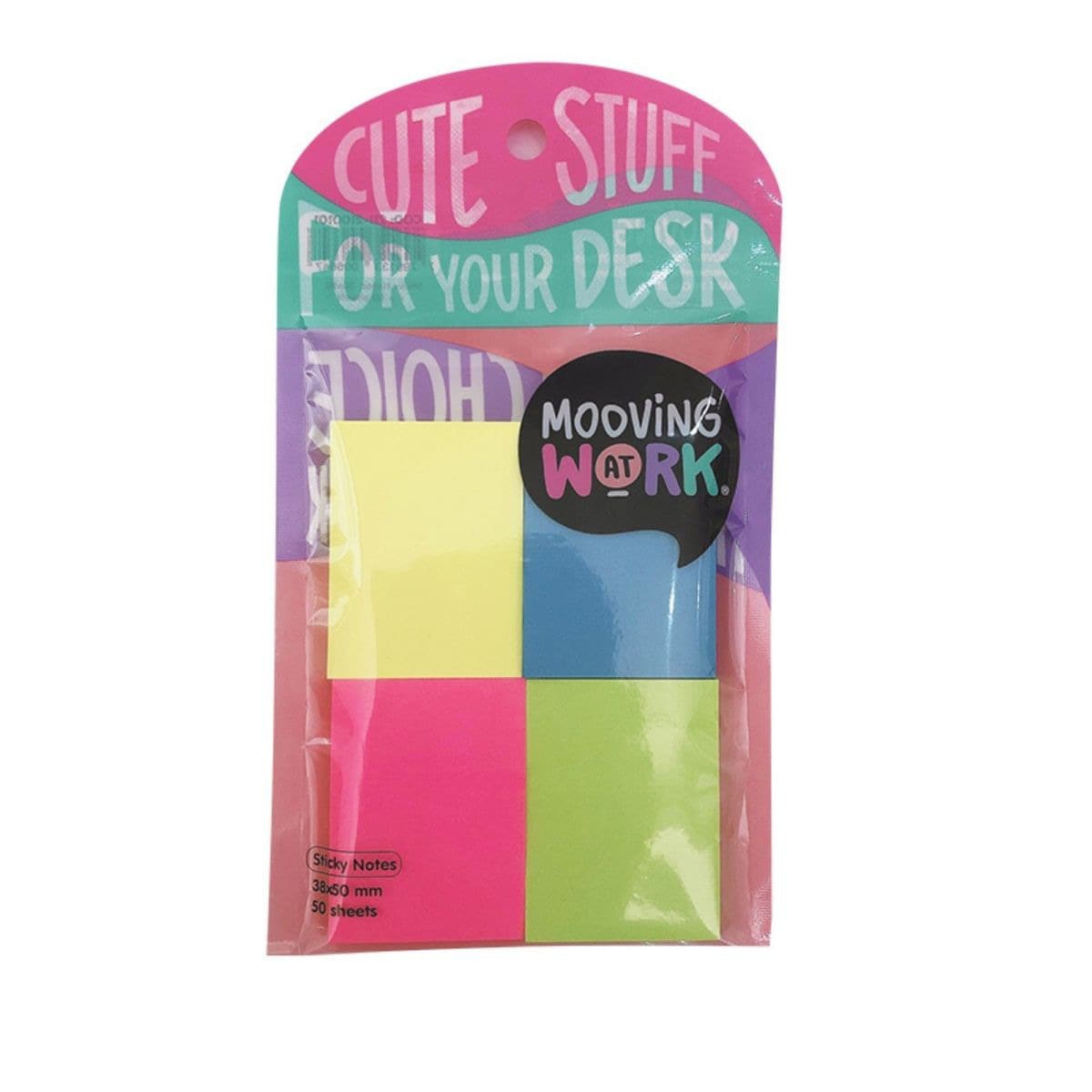Notas adhesivas 38x50 4x50 hjs Mooving. Multicolor-1