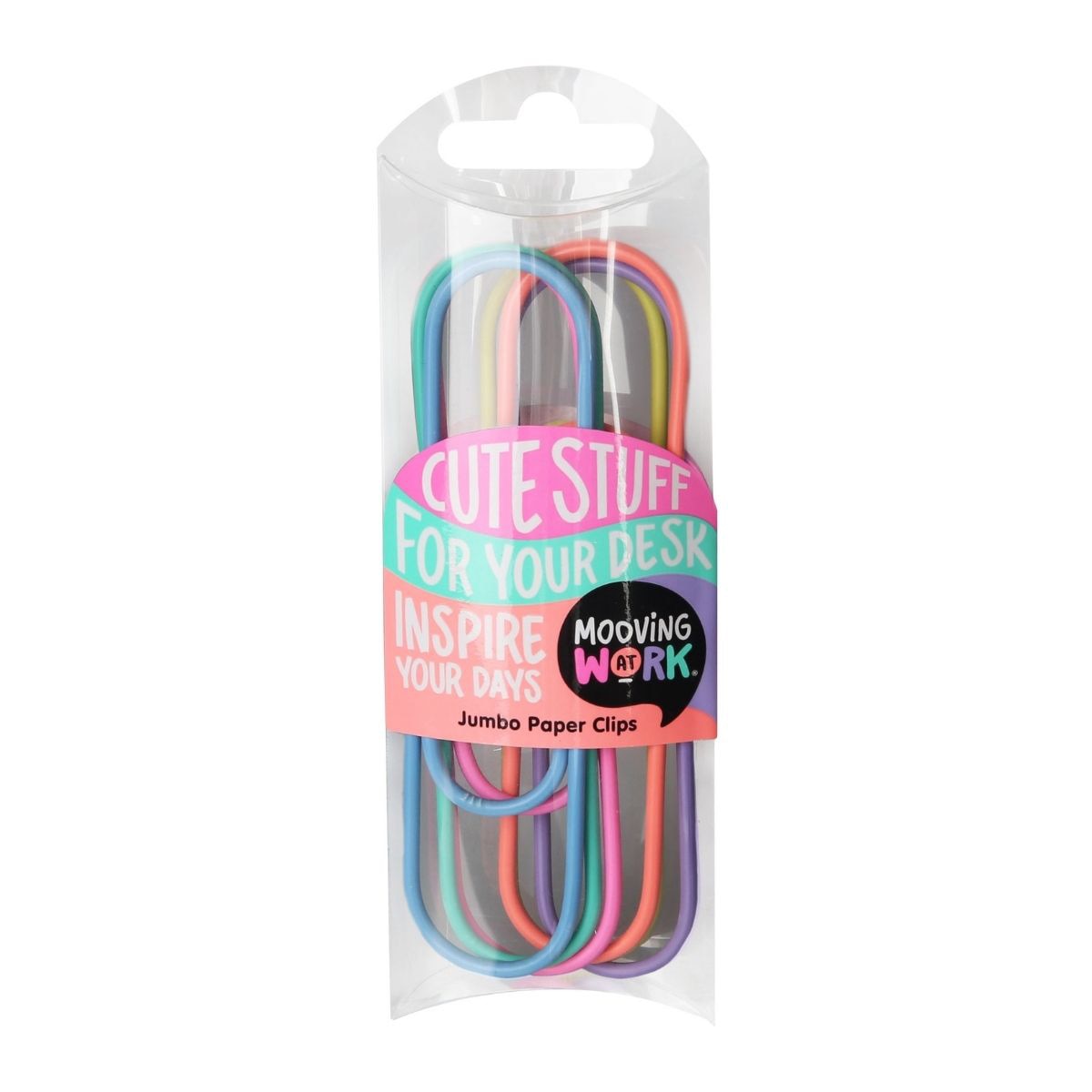 Imagen 0 de Jumbo paper clips 6u Mooving