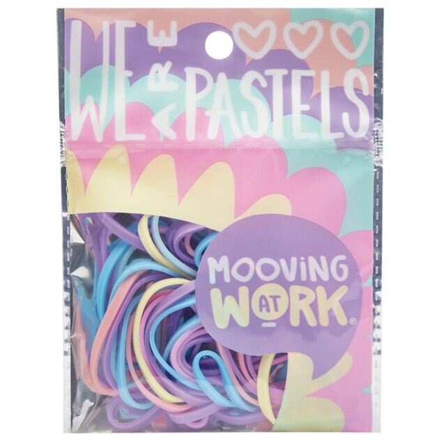 Imagen 0 de Rubber bands 16 grs pastel Mooving.