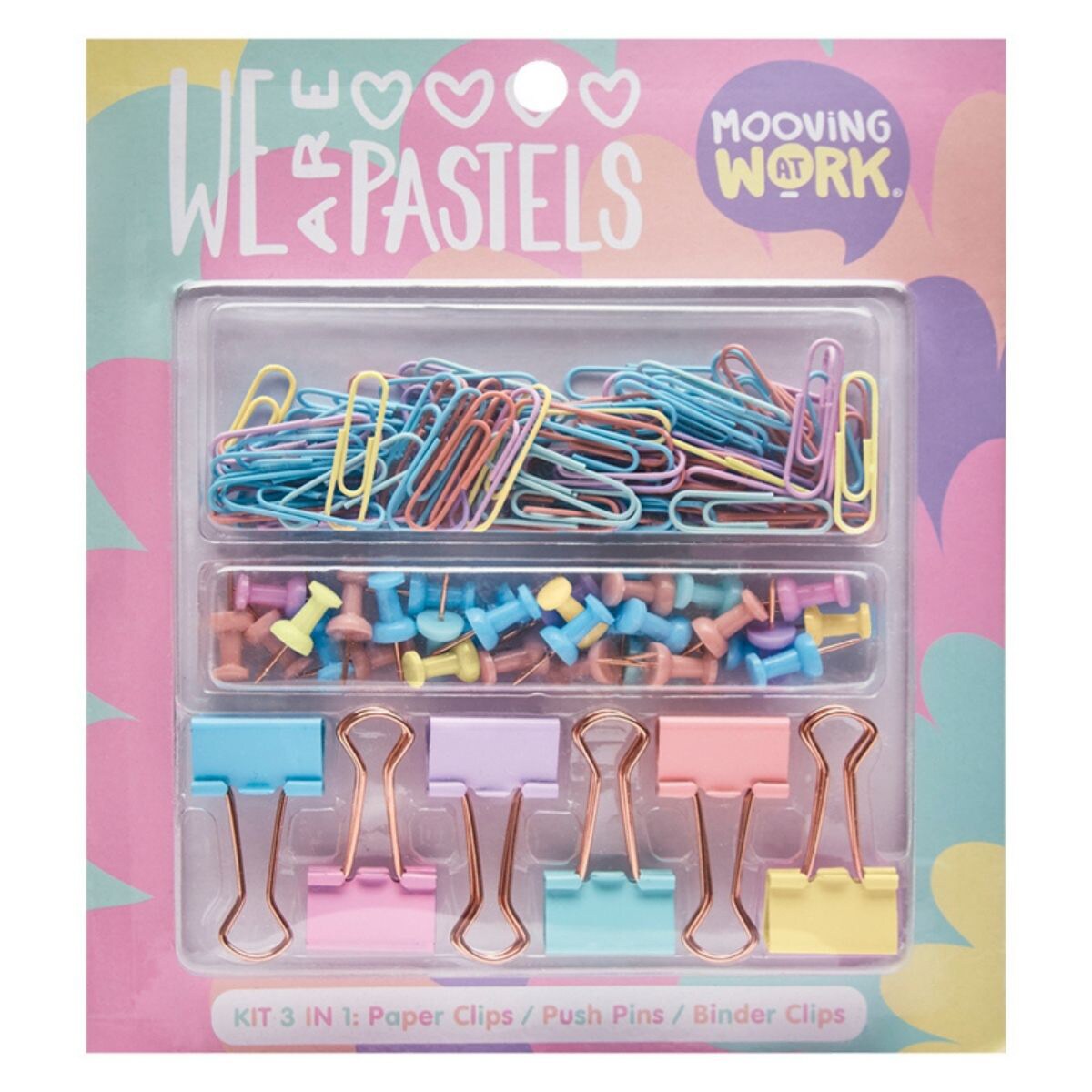 Office set pastel Mooving Multicolor-1
