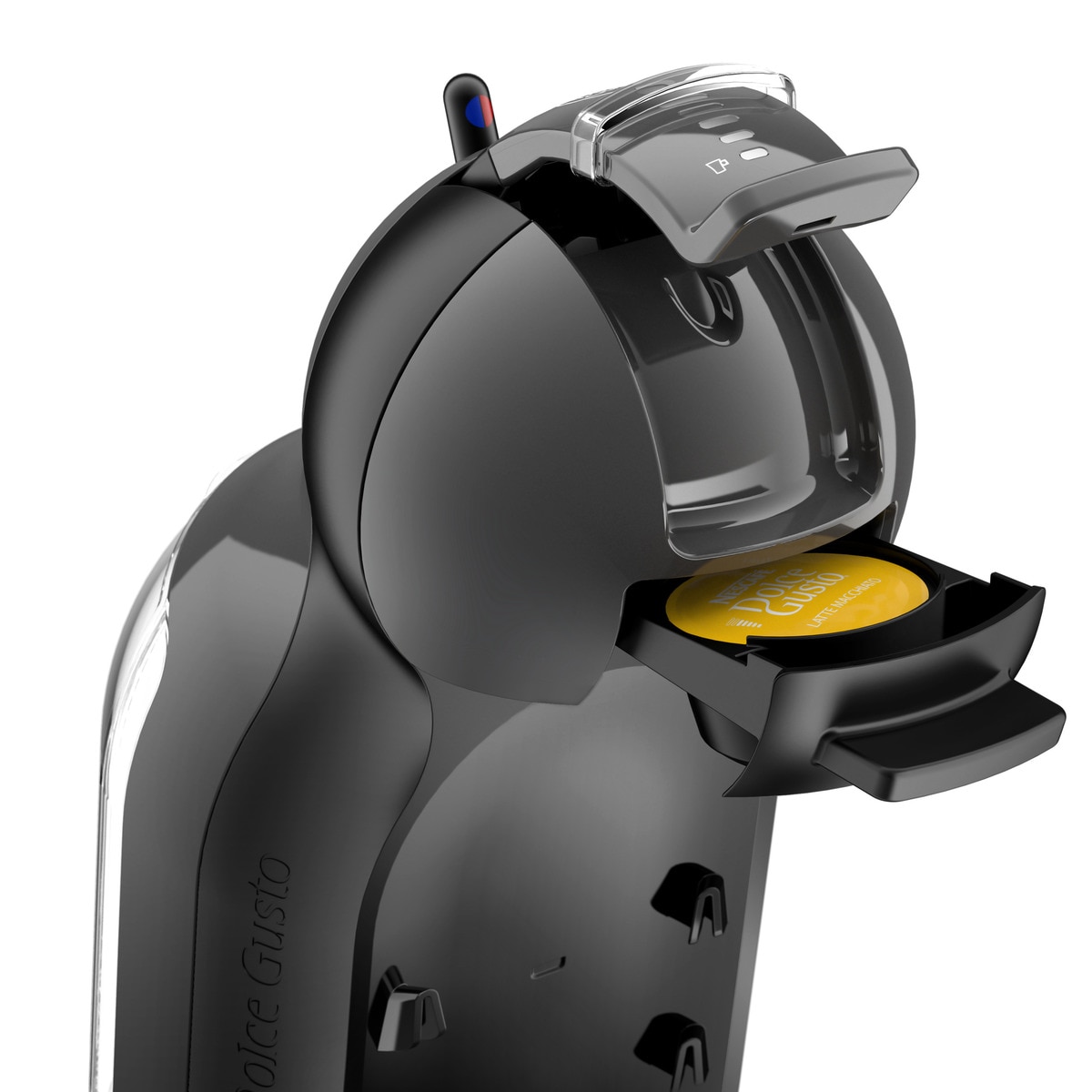Cafetera espresso automática Krups Mini Me con función Play & Select para cápsulas Nescafé Dolce Gusto + 2 packs de café Negro-5