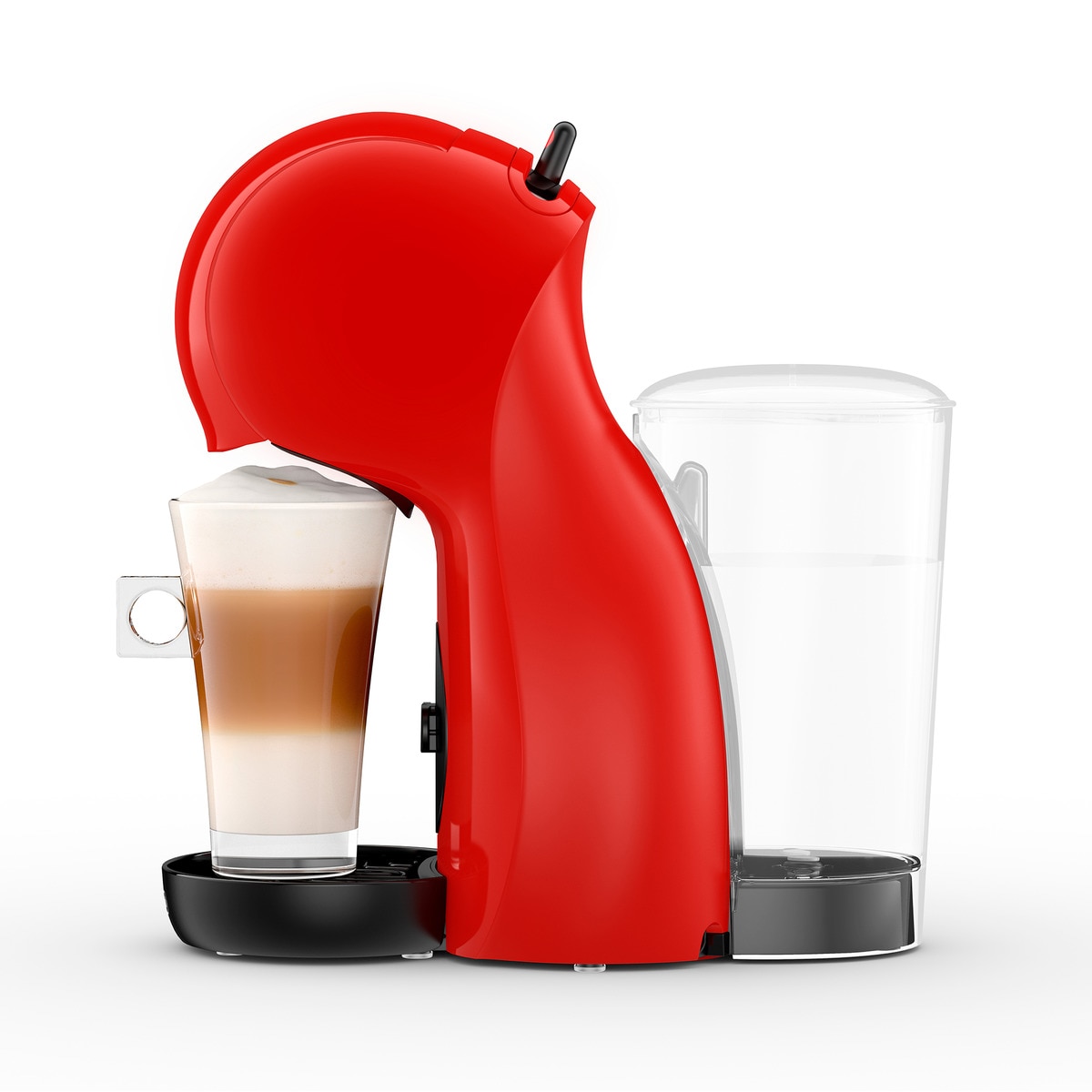 Cafetera de cápsulas manual De´Longhi Piccolo XS EDG210.R+BDL para capsulas Nescafé Dolce Gusto Rojo-4