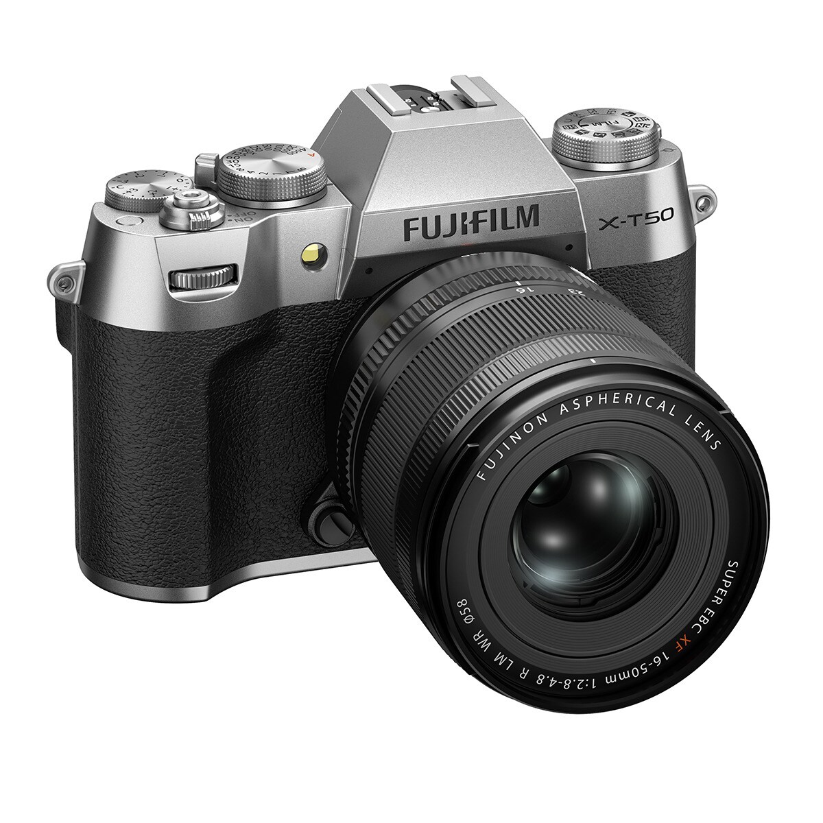 Câmara Evil Fujifilm XT-50 com Objetiva XF16-50mm F2.8-4.8 R LM WR Prata-3