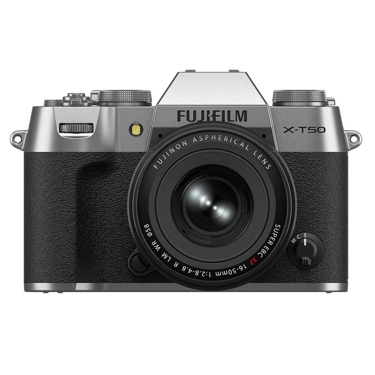 Câmara Evil Fujifilm XT-50 com Objetiva XF16-50mm F2.8-4.8 R LM WR Prata-1