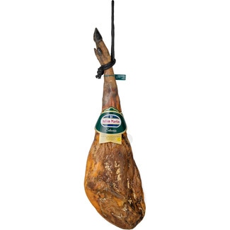 jamón de cebo de campo ibérico 50% raza ibérica pieza 8,5 kg - Julian Martin