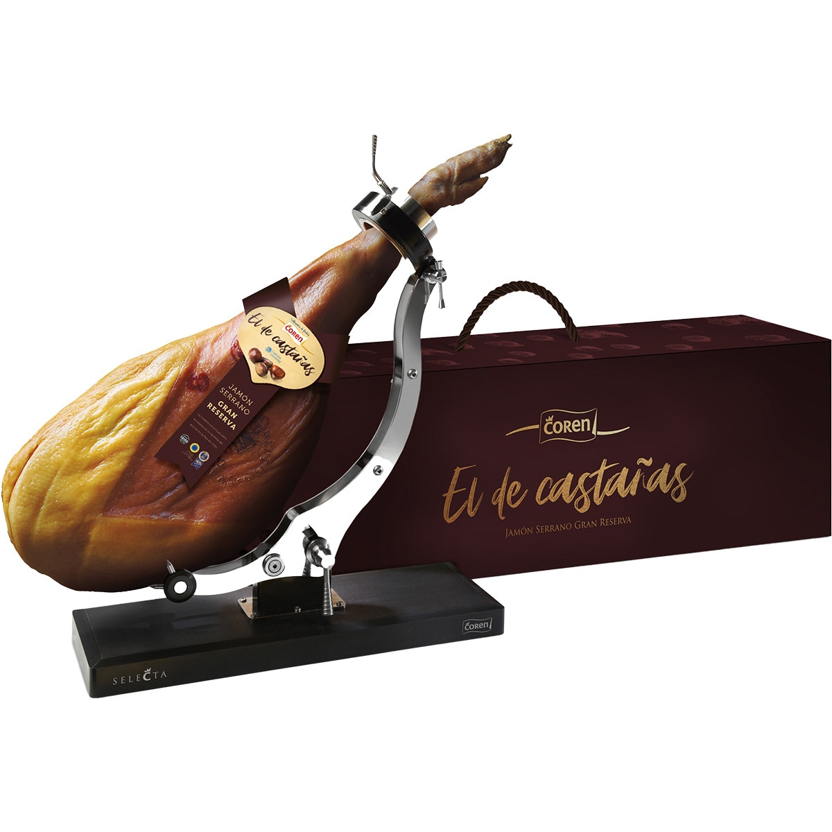El de Castañas jamón serrano Gran Reserva ETG pieza 8,25 kg