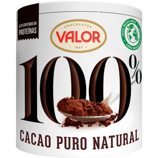 cacao puro 100% natural bote 250 g - Valor