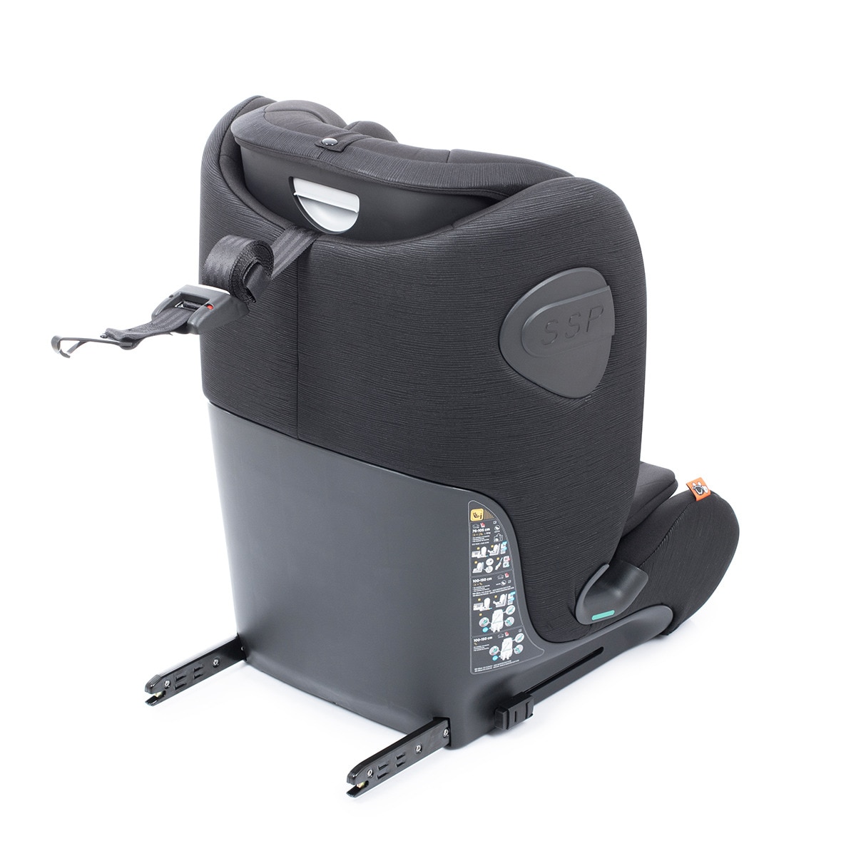 Silla de coche Sri I-Size Maka ifix (76-150cm) Negro-5