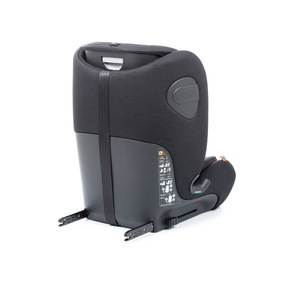 Silla de coche Sri I-Size Maka ifix (76-150cm) Negro-4