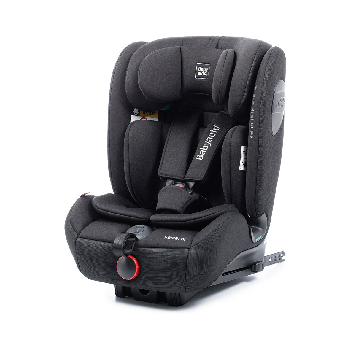 Silla de coche Sri I-Size Maka ifix (76-150cm) Negro-2