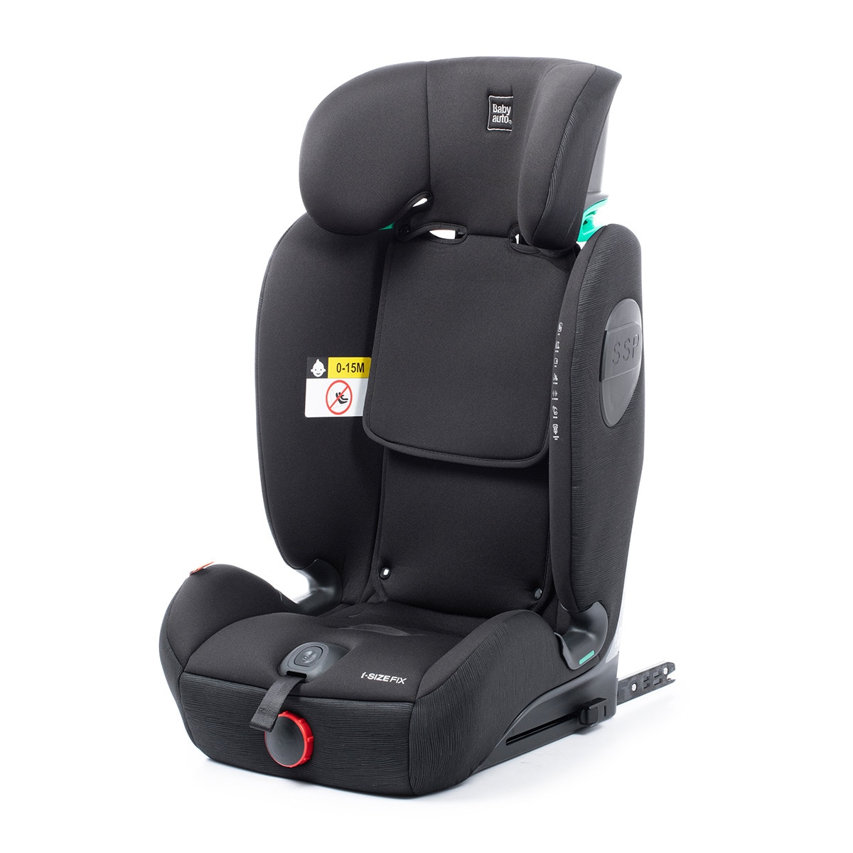 Silla de coche Sri I-Size Maka ifix (76-150cm) Negro-11
