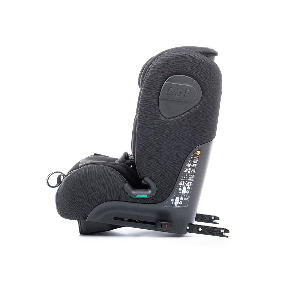 Silla de coche Sri I-Size Maka ifix (76-150cm) Negro-8