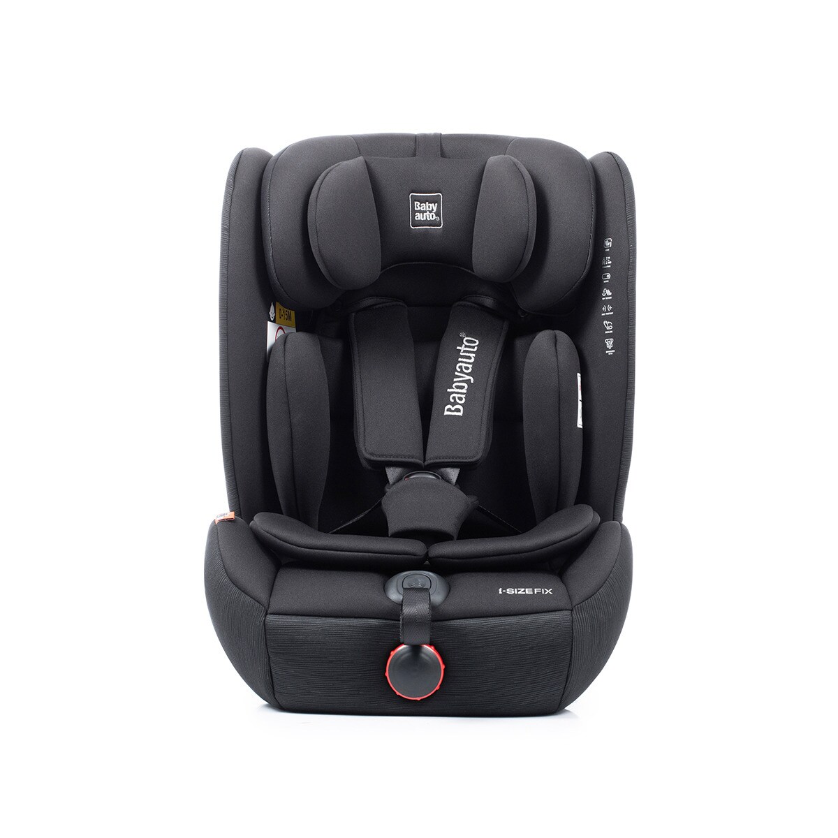 Silla de coche Sri I-Size Maka ifix (76-150cm) Negro-6