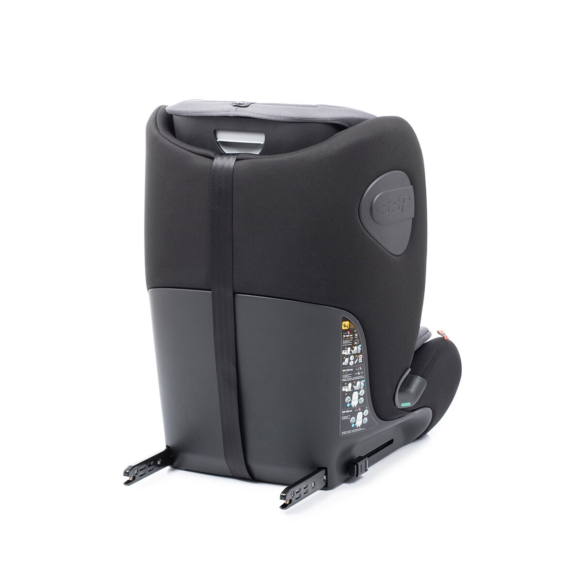 Silla de coche Sri I-Size Maka ifix (76-150cm) Gris-4