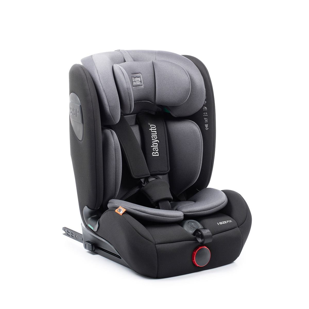 Silla de coche Sri I-Size Maka ifix (76-150cm) Gris-3
