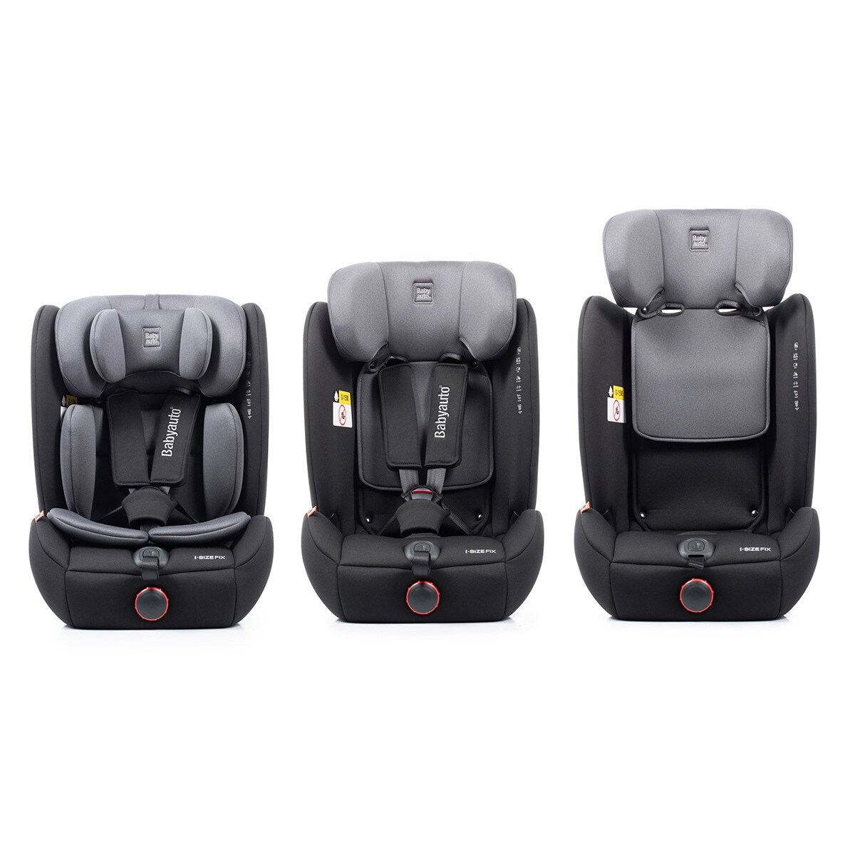 Silla de coche Sri I-Size Maka ifix (76-150cm) Gris-13