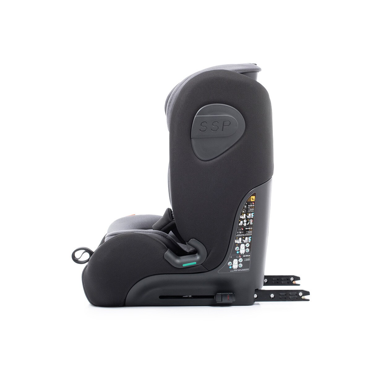 Silla de coche Sri I-Size Maka ifix (76-150cm) Gris-7