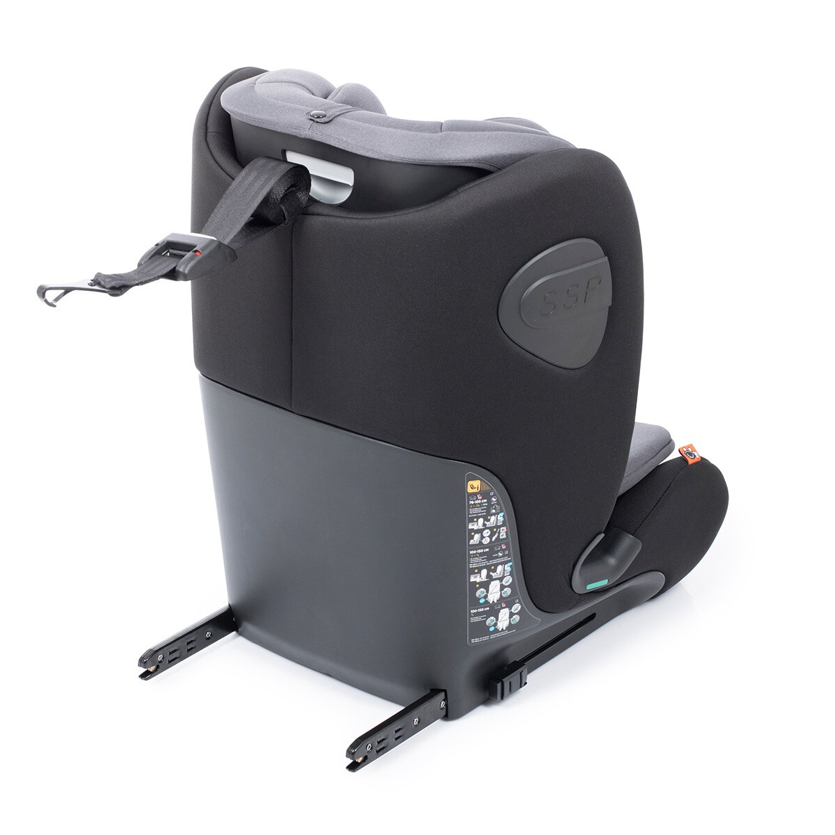 Silla de coche Sri I-Size Maka ifix (76-150cm) Gris-5