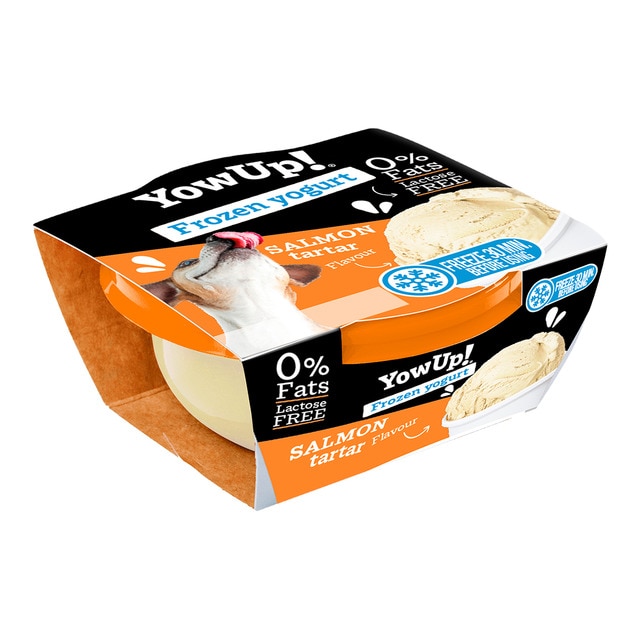 Imagen 0 de Yogur helado para perros y gatos Yow Up tartar de salmón 110 g