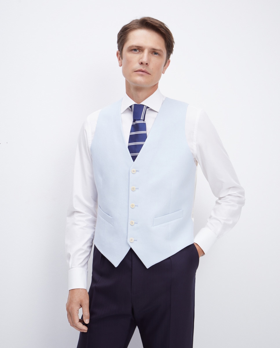 Imagem 0 de Colete Liso de Linho