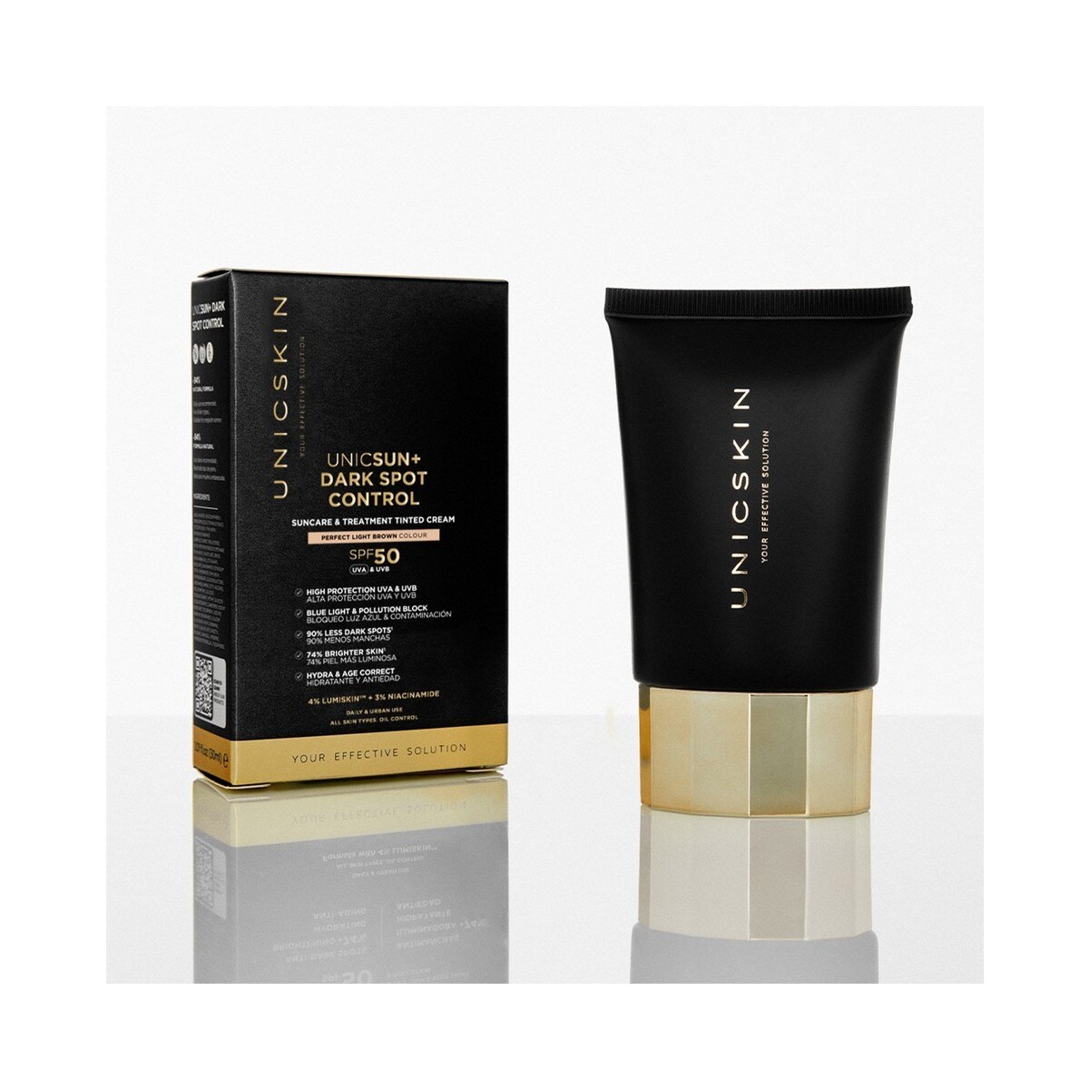 Unicsun+ Dark Spot Control Tinted Cream Perfect Light Bronze - 30 ml PERFECT LIGHT BROWN-3