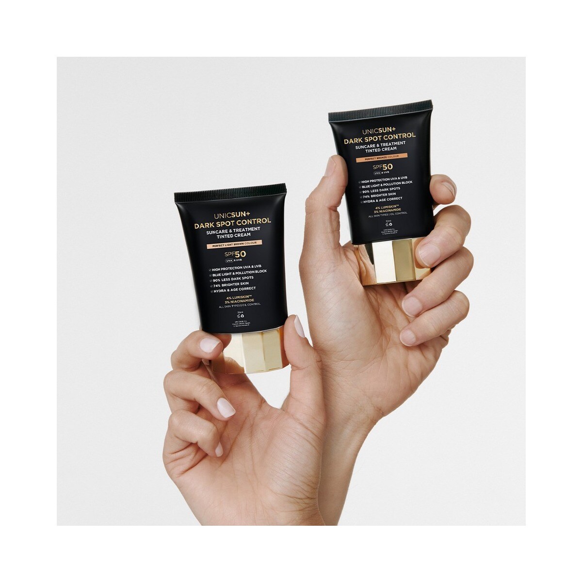 Unicsun+ Dark Spot Control Tinted Cream Perfect Light Bronze - 30 ml PERFECT LIGHT BROWN-4