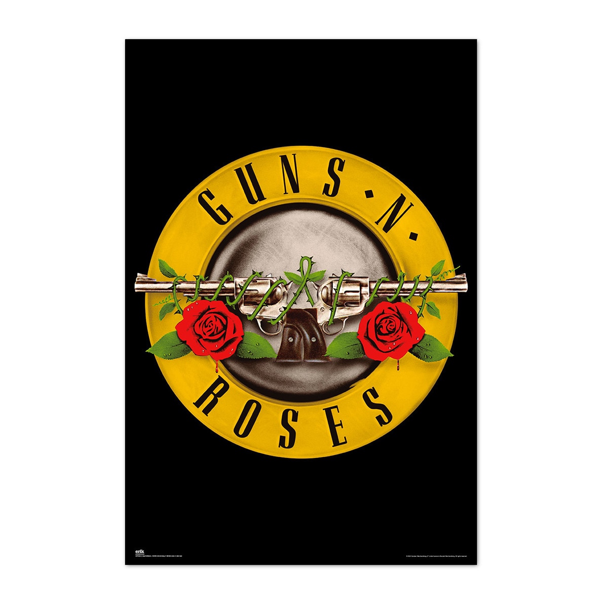 Poster Guns N Roses Logo Erik 1