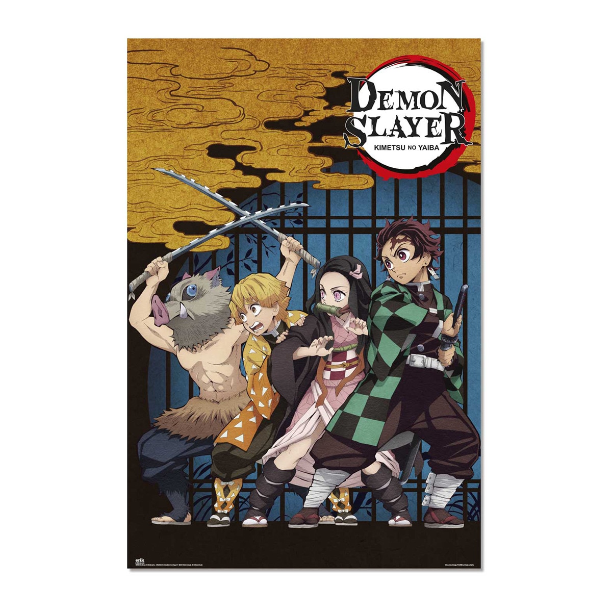 Imagem 0 de Poster Demon Slayer Tambores Erik