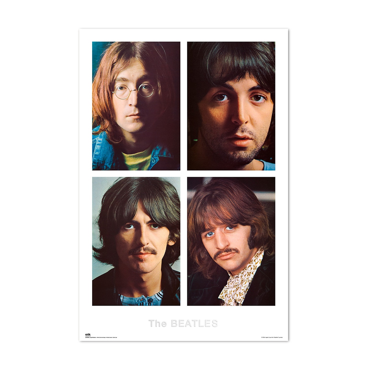 Poster The Beatles White Album Erik 1