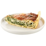 Quiche de Espinafres e Requeijão Peso Aproximado por Dose 200 g