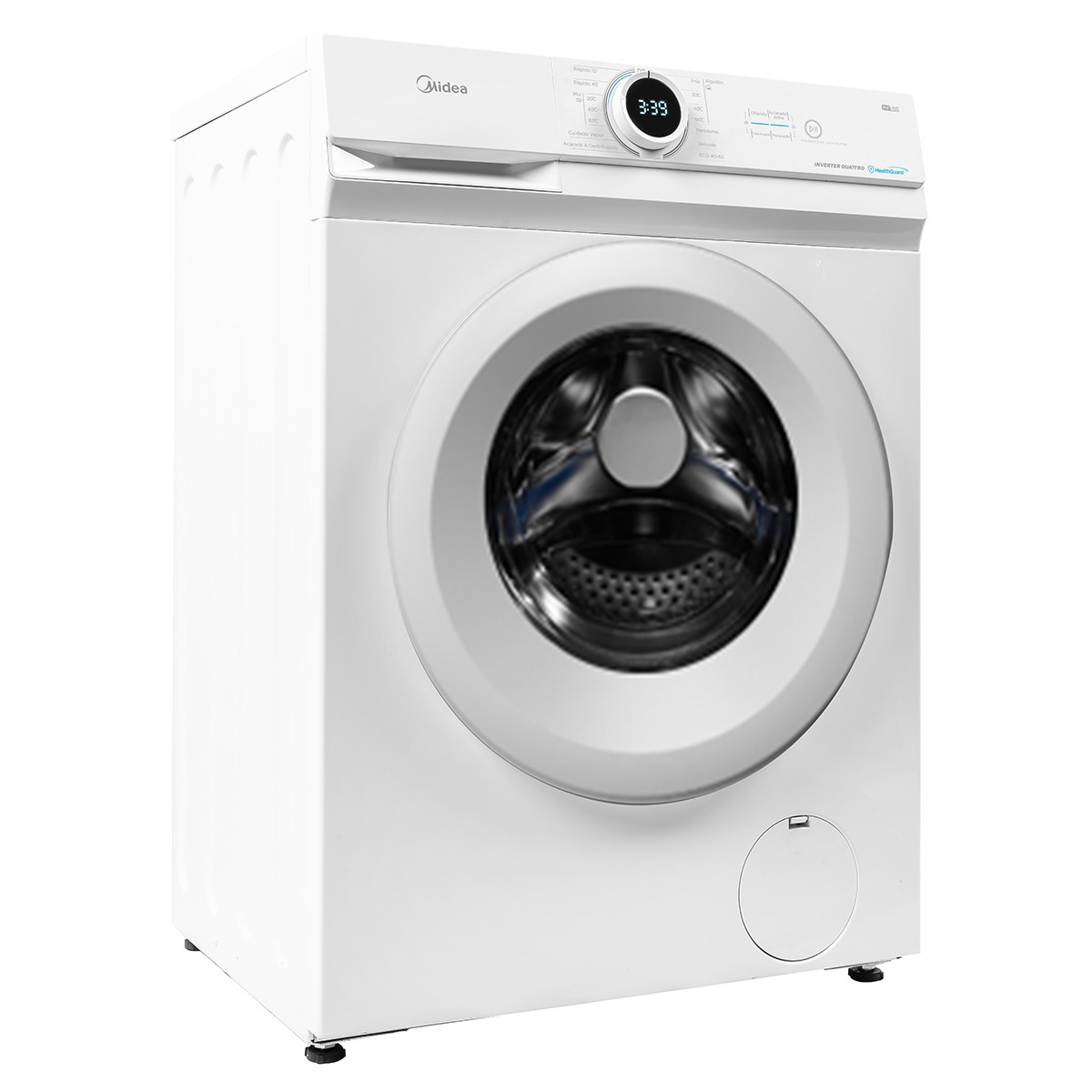 Lavadora Midea 8 kg/ 1.200 rpm- MF100W80B/1/W-ES Blanco-2