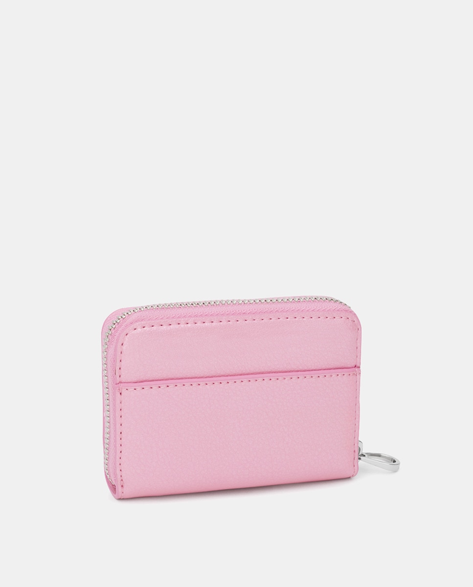 Porta-Moedas M New Dorp - Rosa Rosa-2