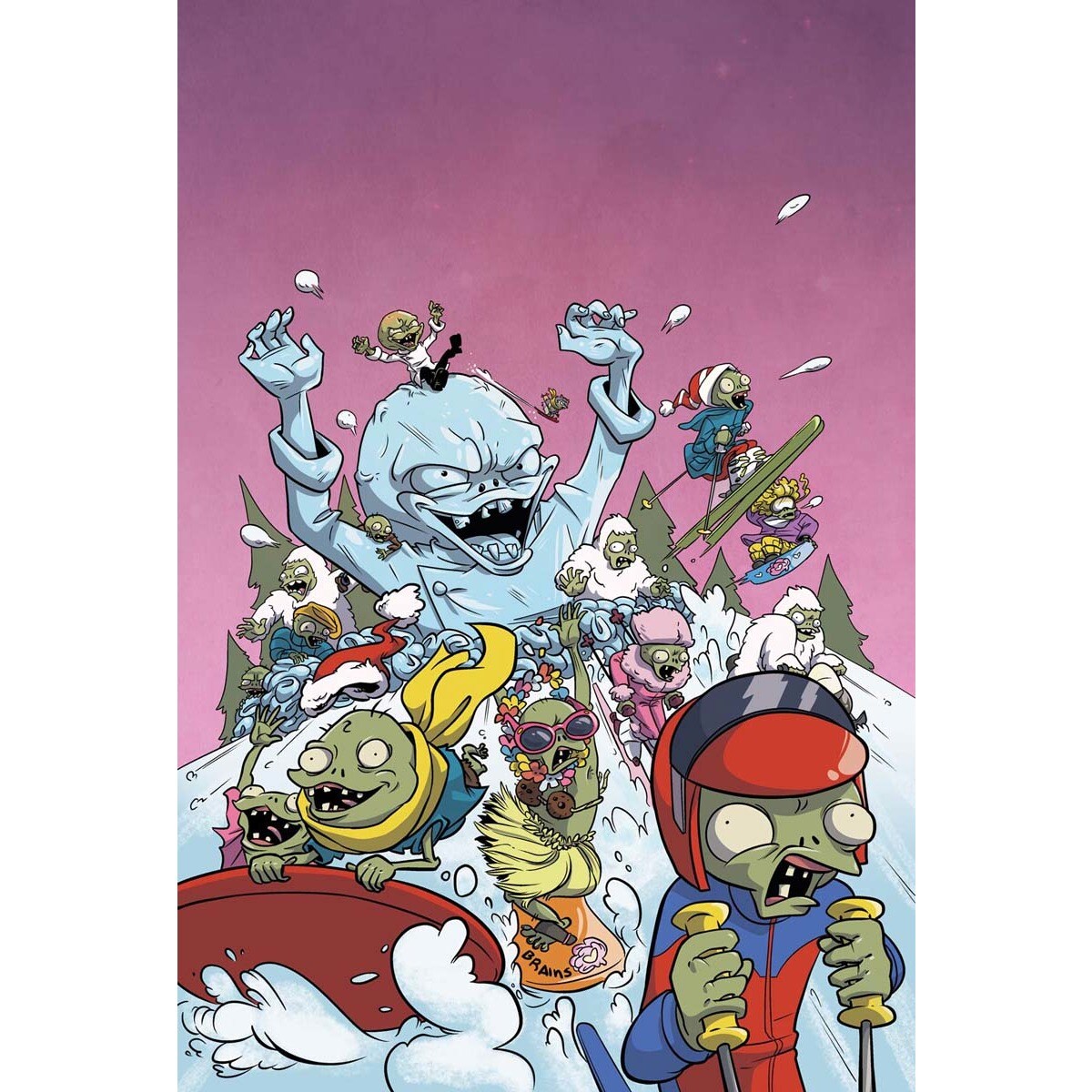 Plants vs Zombies: Invierno, gracias (Capa mole) 1