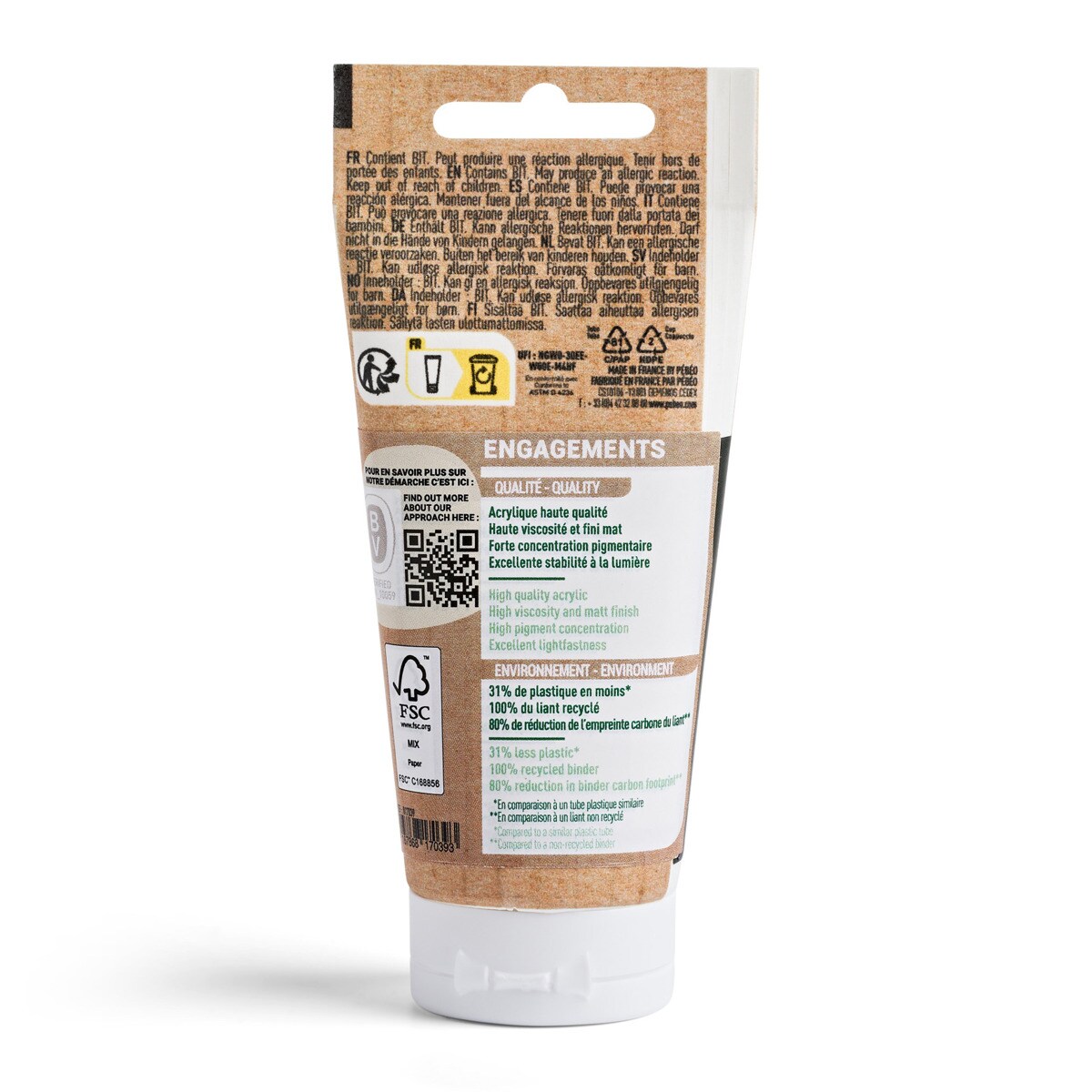 Acrílico mate 60ml origin negro de marte Negro-3