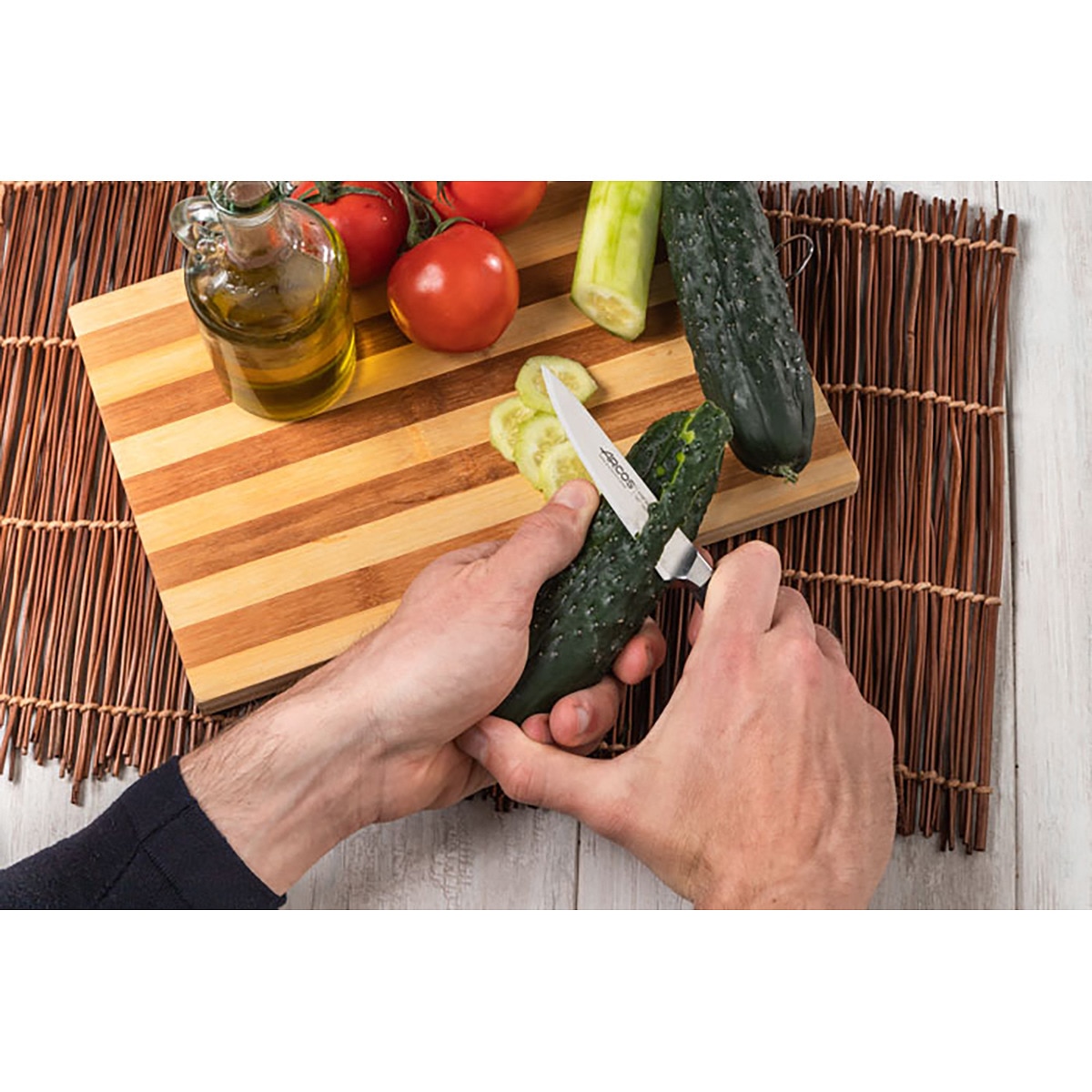 Faca descascadora Manhattan Arcos Preto-10