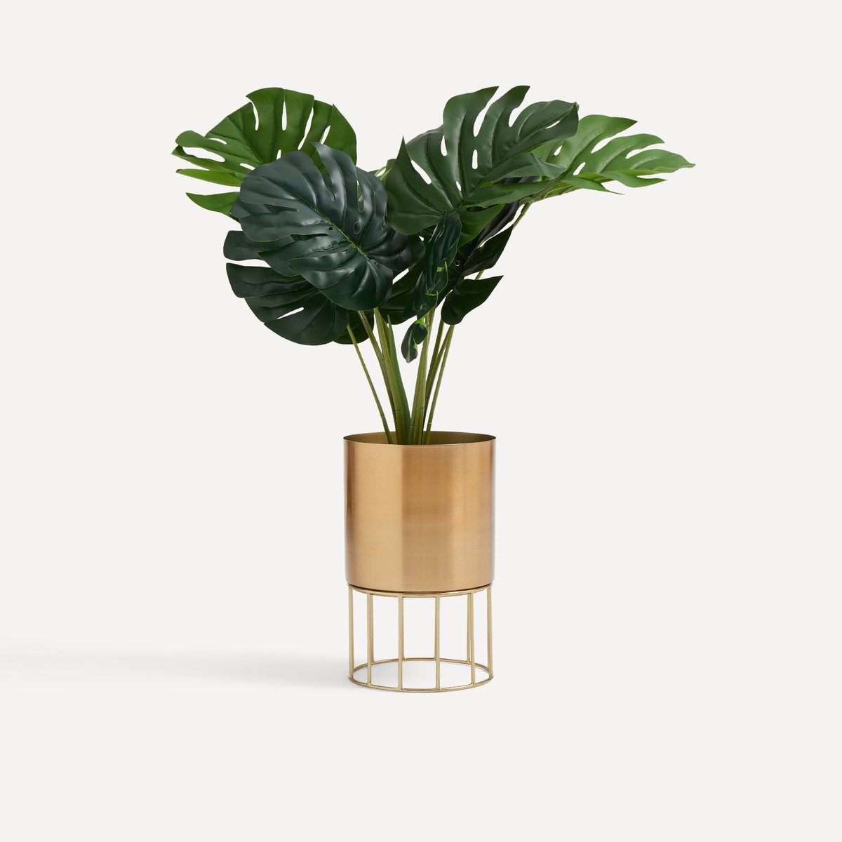 Planta artificial Costela-de-adão Verde-5