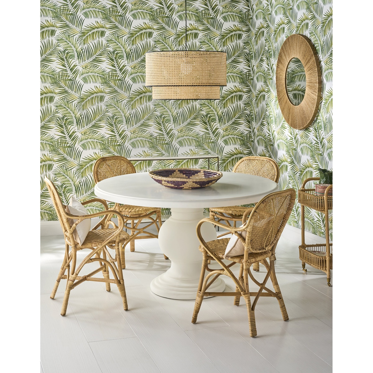 Carrinho de Rattan Borneo Natural-10