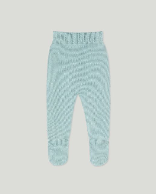 Imagen 0 de Polaina de punto para bebé con detalle de ochos