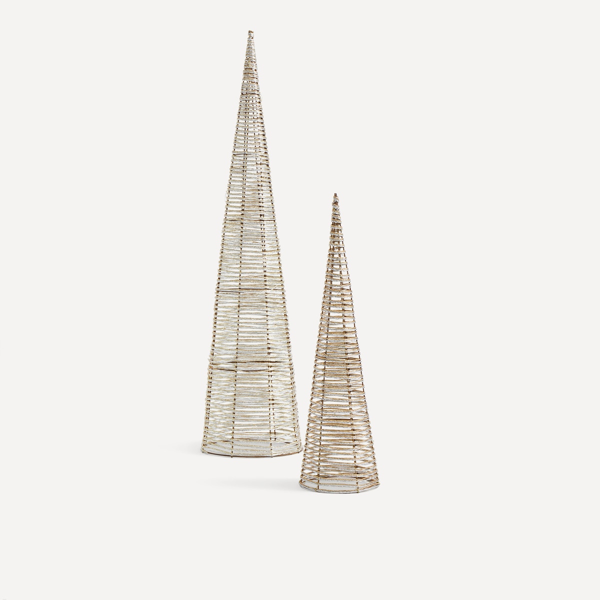 Figura Cone com Luz LED Branco-5