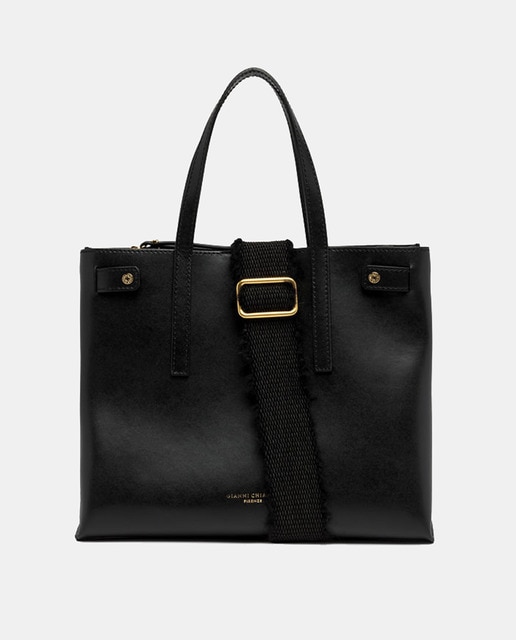 Imagen 0 de Bolso de hombro modelo Altea combinado en piel