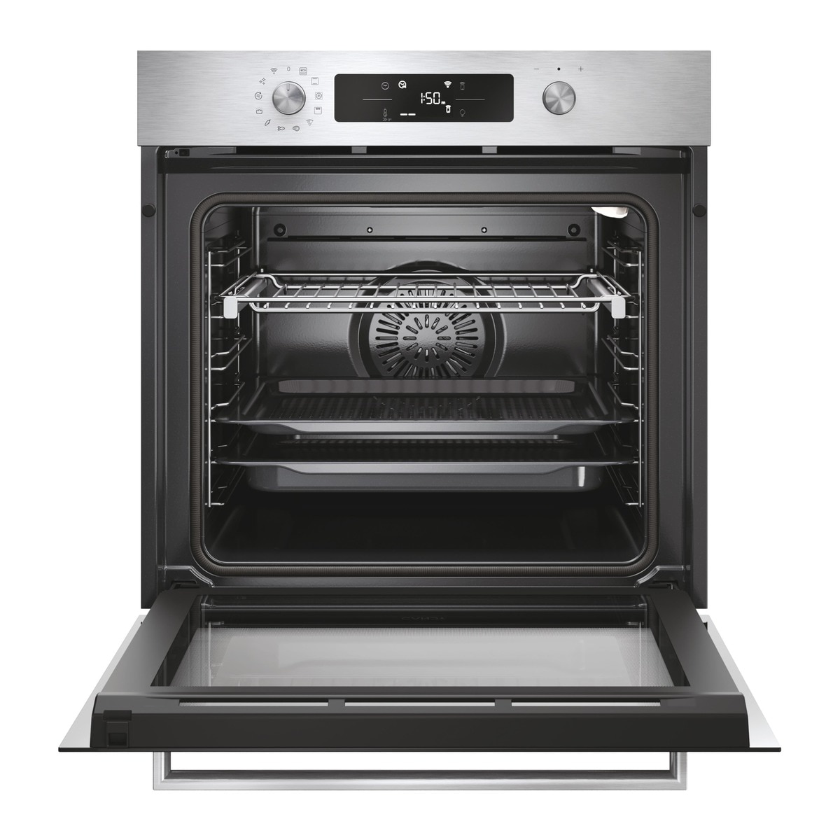 Horno multifunción Candy con Pirolisis+Hidrolisis - CA6 NP5B3YTX Inox-2